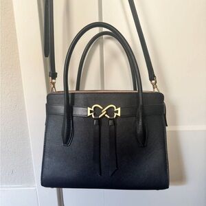 Kate Spade Medium Toujours Satchel Black Purse